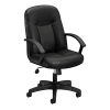 HON® Basyx Ergonomic High-Back Executive Chair, Black 3