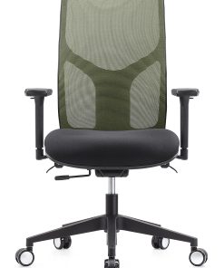 WorkPro® 4000 Series Multifunction Ergonomic Mesh/Fabric High-Back Executive Chair, Olive Green/Black, BIFMA Compliant 2