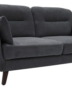 Serta® Sierra Collection Loveseat, Slate Gray/Chestnut 2