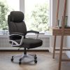 WorkPro® Sentrix Ergonomic Mesh/Mesh Mid-Back Manager Office Chair, Fixed Arms, Black, BIFMA Compliant 4