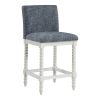 National Public Seating® 18” – 24” Height Adjustable Swivel Stool, Black Steel Seat, Gray Frame 4