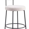 Ave Six Lillian Oval-Back Chair, Klein Azure/Light Brown 4