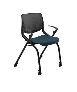 HON® Motivate  Nesting Flex Stack Chair, Cerulean 2