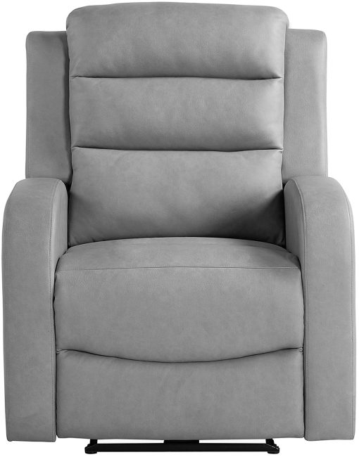 Relax A Lounger Asher Power Recliner With USB Port, Gray - Image 2