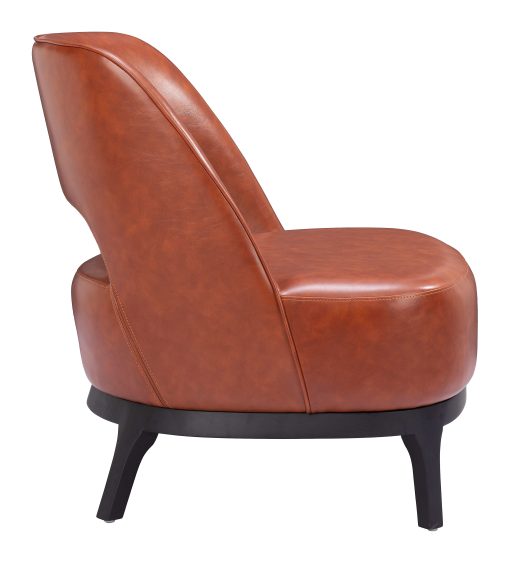 Zuo Mistley Accent Chair, Brown - Image 2