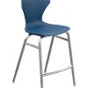 Marco Group™ Apex™ Apex Series Adjustable Stool, Navy/Chrome