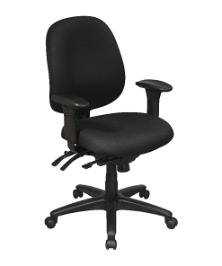 Lorell® High-Performance Ergonomic Multifunction Chair, Black