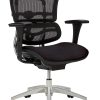 Flash Furniture Fabric Mid-Back Multifunction Ergonomic Swivel Task Chair With Adjustable Arms, Gray/Black 3