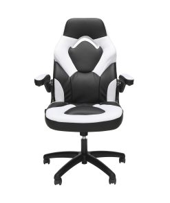 Respawn Racing Style Ergonomic Bonded Leather Computer Gaming Chair, White 2