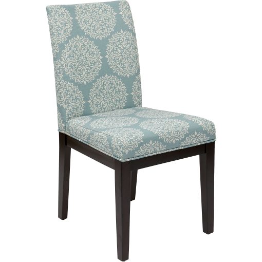 Ave Six Dakota Parsons Chair, Gabrielle Sky/Dark Brown - Image 2
