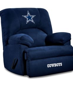 Imperial NFL GM Microfiber Recliner Accent Chair, Dallas Cowboys, Navy