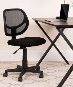 Flash Furniture Mesh Low-Back Swivel Task Chair, Black 2