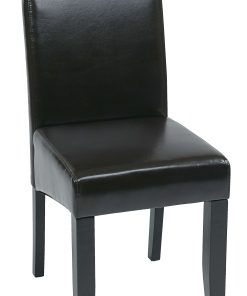 Inspired by Bassett® Emilia Bonded Leather Desk Chair, Espresso