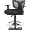 Flash Furniture HERCULES Series High-Density Stacking Chair With Sled Base, Fabric Upholstery, Black 3