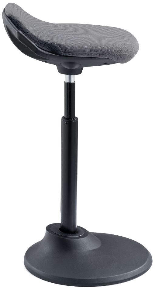 Kore Design™ Office Adjustable Pivot Stool, Gray, KDOP5652BB