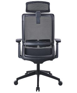 Boss Office Products Mesh High-Back Task Chair With Headrest, Black 2