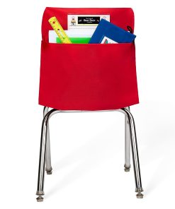 Victor Seat Sack® Chair Cover Classroom Pack, 19" x 1/2", Red, Pack Of 25 Covers