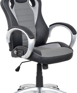 Ace X Rocker Classic Sound Office Chair, Black/Gray