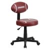 Linon Walker Backless Faux Leather Counter Stool, Dark Brown/Brown 3