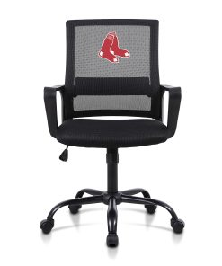 Imperial MLB Mesh Mid-Back Task Chair, Boston Red Sox