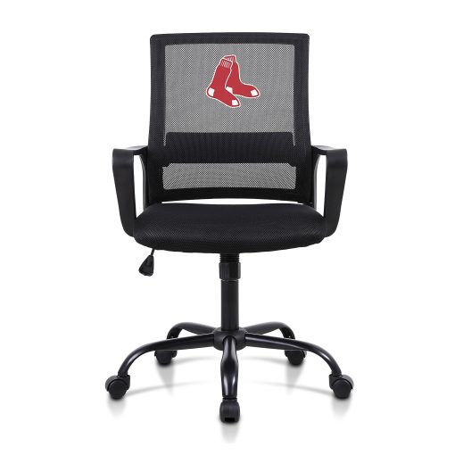 Imperial MLB Mesh Mid-Back Task Chair, Boston Red Sox