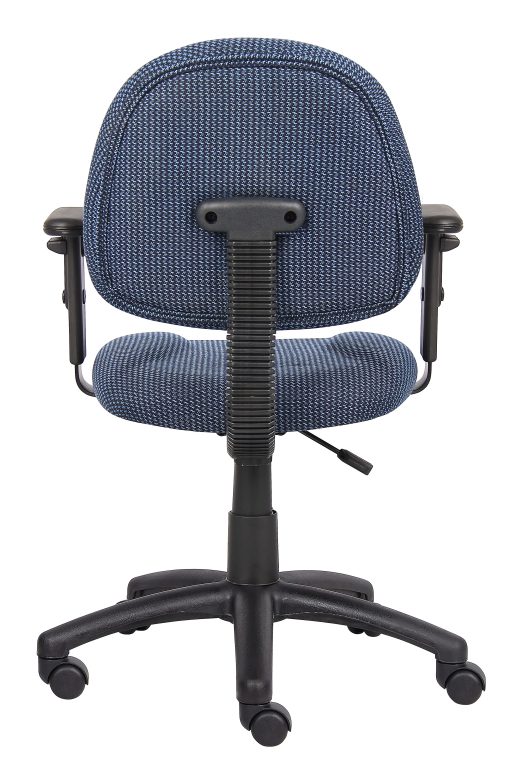 Boss Office Products Posture Mid-Back Task Chair, Black/Blue - Image 2