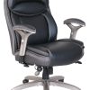 HON® Pillow-Soft® Bonded Leather Guest Chair, Black 4