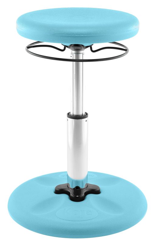 Kore Design™ Kids Adjustable Standard Wobble Chair, Pale Blue - Image 2