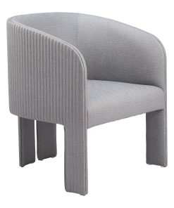 Zuo Hull Accent Chair, Slate Gray