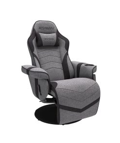 RESPAWN 900 Gaming Recliner, Gray Fabric, RSP900FGRY