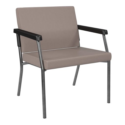 Office Star™ Worksmart® Bariatric Big & Tall Guest Chair, Stratus/Gunmetal Gray - Image 2