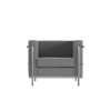 HON SmartLink Plastic 4-Leg 6”H Stackable Chairs, Regatta/Platinum, Set Of 4 Chairs 4