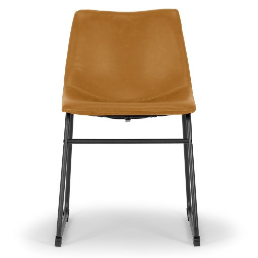 Glamour Home Adan Dining Chairs, Brown, Set Of 2 Chairs - Image 2