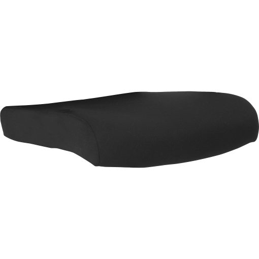 Lorell Removable Mesh Seat Cover - 19" Length x 19" Width - Polyester Mesh - Black - 1 Each - Image 2