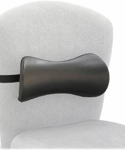 Safco Memory Foam Lumbar Backrest, 11″H x 14 1/2″W x 4″D, Gray 2