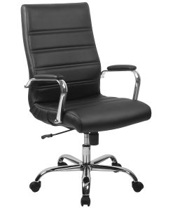 Flash Furniture LeatherSoft™ Faux Leather High-Back Office Chair, Black 2