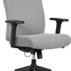 LumiSource Pebble Contemporary Dining Chairs, White/Gold, Set Of 2 Chairs 4