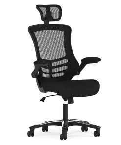 Flash Furniture Ergonomic Mesh High-Back Executive Office Chair, Black, BLX5H