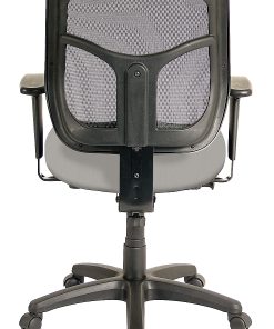 WorkPro® Apollo MT9400 Ergonomic Low-Back Task Chair With Antimicrobial Vinyl, Gray/Black 2