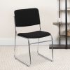 Glamour Home Baylor Faux Leather Counter Height Stool With Back, Black 3