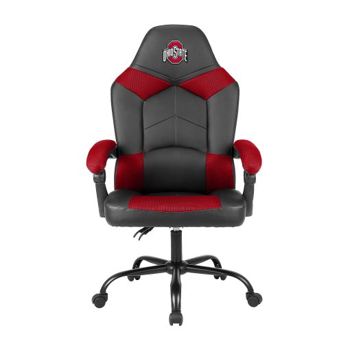 Imperial NCAA Adjustable Oversized Vinyl High-Back Office Task Chair, Ohio State University - Image 2