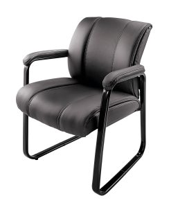 Realspace® Bellanca Guest Chair, Black, BIFMA Compliant 2