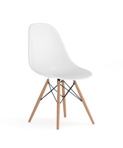 Flash Furniture Elon Series Plastic Chair, White