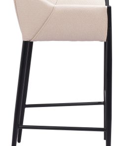 Zuo Andover Barstool, Beige 2