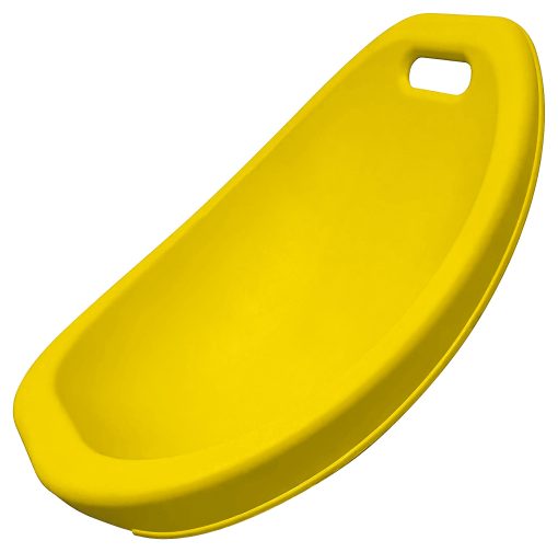 Kore Design™ Scoop Rocker Stackable Chairs, Yellow, Set Of 4 Chairs - Image 2