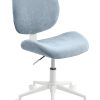Flash Furniture Mid Back Mesh Ergonomic Drafting Chair with Adjustable Foot Ring and Flip-Up Arms, Black 3
