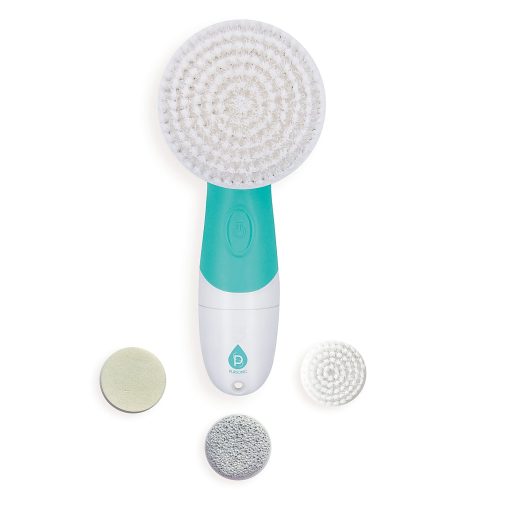 Pursonic Waterproof Facial Cleansing Brush, 8”H x 6”W x 2”D, Aqua