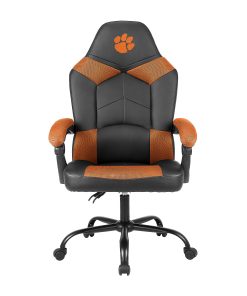 Imperial NCAA Adjustable Oversized Vinyl High-Back Office Task Chair, Clemson University