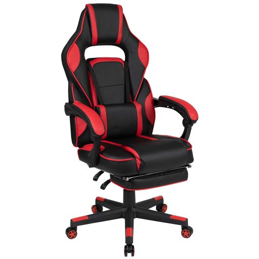 Flash Furniture X40 Gaming Chair With Fully Reclining Back And Arms, Red - Image 2