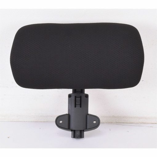 Lorell® Ergonomic Mesh Chair Headrest, Black - Image 2